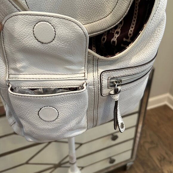 Tiganello Pebbled Leather Organizer Backpack main image 5